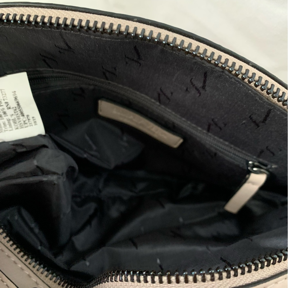 Simply Vera Vera Wang Pink/Black Ombre Style Faux Croc-Embossed Shoulder Bag - Picture 8 of 10